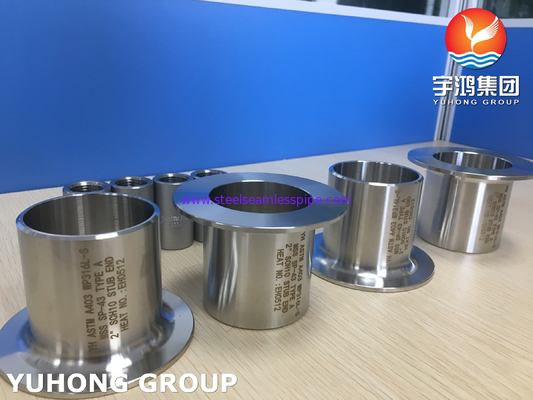 ASTM A403 WP316L-S پایان خرد نوع A BW گاز نفت پتروشیمی گاز طبیعی