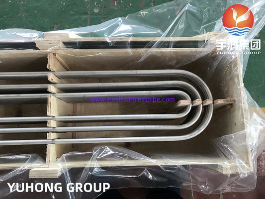 لوله بی درهم لوله خم U TP304/304L TP316L TP310S TP316Ti TP321/321H TP347 TP317 کاربردهای مبادله گرما