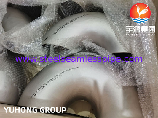 فیتینگ جوشیده شده با فلزات نیکل، Incoloy 800H LR مرفه 90/180 درجه، برای نیروگاه های هسته ای