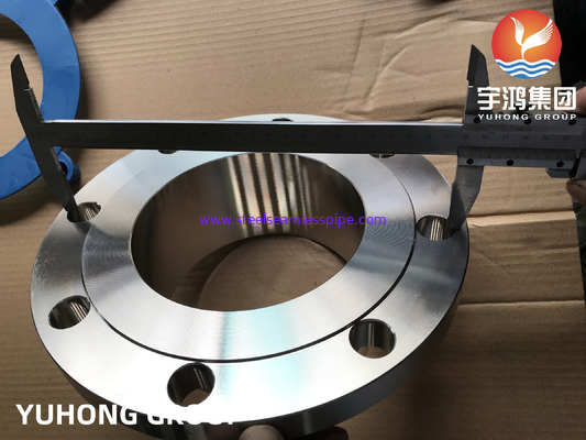 ASME A182 F304/f304L/F316 / F316L Brida de Acero Slip On Flange Welding Neck Flange RF FF از جنس فولادی ضد زنگ