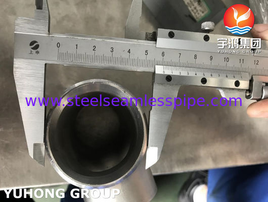 اتصالات لوله فولادی دوبلکس Equal Tee ASTM A815 S31803 B16.9 مبدل حرارتی گاز نفت