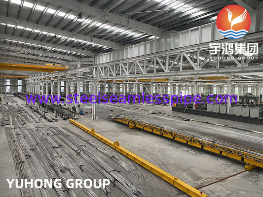 لوله موی فولادی ضد زنگ روشن ASTM A213 / ASTM A269 TP304/304L TP316/316L 19.05 X 1.65 X 6096MM