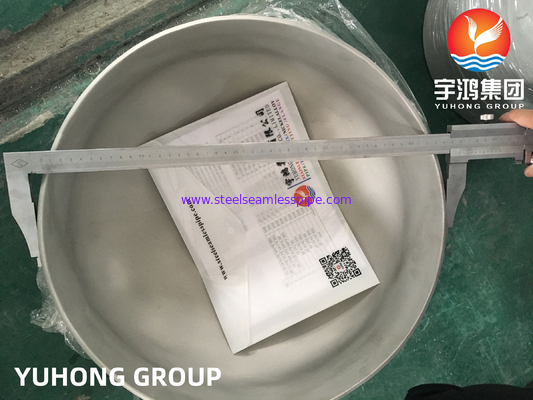 A403 WP304 / WP304L کلاه فولاد ضد زنگ، لوازم جفت ب169برای ساخت ظروف تحت فشار