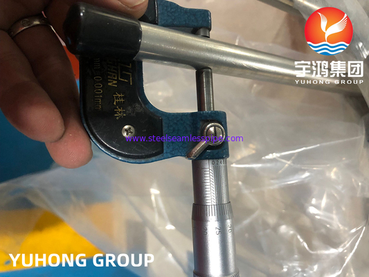 ASTM A213 TP316L لوله روشن ضد زنگ از فولاد ضد زنگ