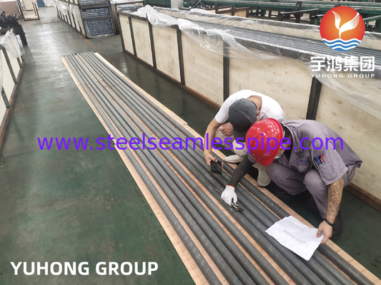 ASTM A213 TP304 لوله Fin Extruded برای صنایع نفتی و صنعت مبادله گرما لوله خنک کننده هوا