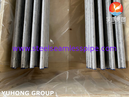 لوله دو فلزی SMLS U Bend ASME SA789 UNS S32205 برای مبادله گرما