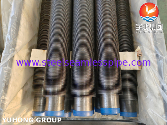 ASME SA106 GR.B فولاد کربن با فرکانس بالا جوش / HFW Fin Tube برای بولر