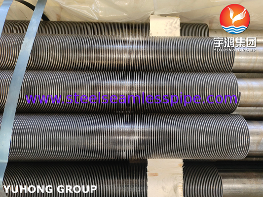 ASME SA106 GR.B فولاد کربن با فرکانس بالا جوش / HFW Fin Tube برای بولر