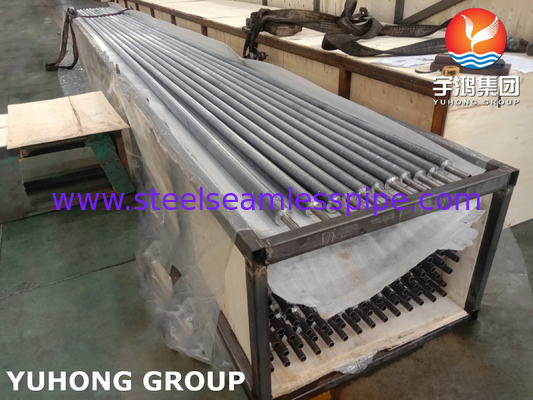 لوله های داخل شده نوع G ASME SB163 Monel 400/UNS N04400 لوله های پایه ای با باله های آلومینیومی