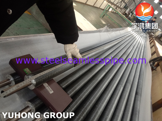 لوله های داخل شده نوع G ASME SB163 Monel 400/UNS N04400 لوله های پایه ای با باله های آلومینیومی