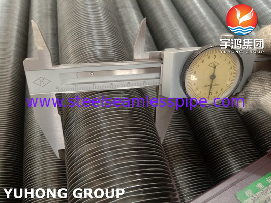 لوله های داخل شده نوع G ASME SB163 Monel 400/UNS N04400 لوله های پایه ای با باله های آلومینیومی