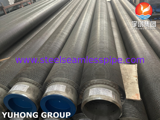 لوله فلک مبدل گرما، ASTM A106 Gr.B لوله فلک دار با فرکانس بالا از فولاد کربن
