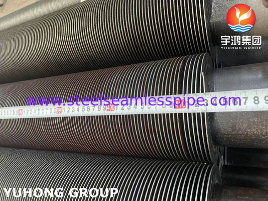 لوله فلک مبدل گرما، ASTM A106 Gr.B لوله فلک دار با فرکانس بالا از فولاد کربن