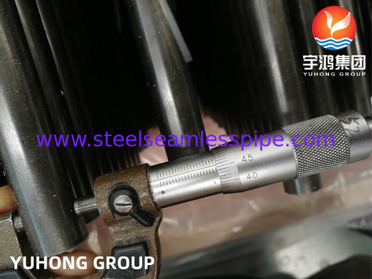 لوله مبادله گرما، ASTM A213 T9 فلز آلیاژ لوله بدون درز U Bend برای بخاری های سوخته