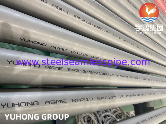 ASME SA213 ماده TP304 / 304L / 316 / 347H لوله مبدل گرما لوله خنک کننده هوا