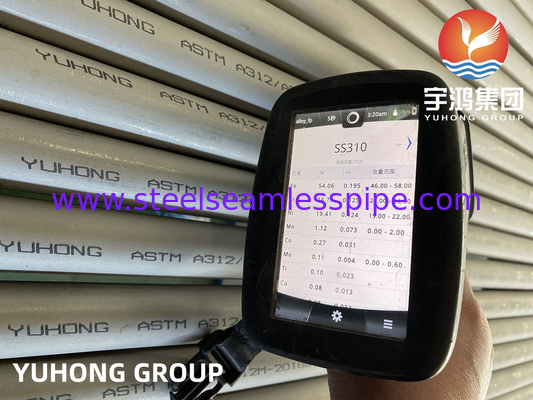 ASME SA2312 TP310S | ASTM A312 TP310S TP310H لوله فولادی ضد زنگ 310S 310MoLN برای صنایع نفت و گاز
