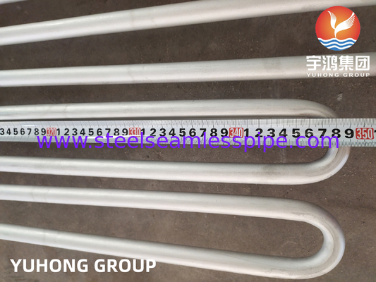 ASTM A213 TP304، 1.4301 لوله خم U بی سیم فولاد ضد زنگ برای مبادله گرما