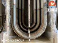 لوله خم بدون درز ASTM A213 TP304 فولاد ضد زنگ برای مبدل حرارتی