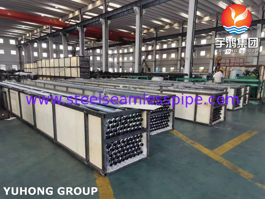 لوله باله جاسازی شده کربنی ASTM A179 برای تست اتصال مبدل حرارتی موجود است