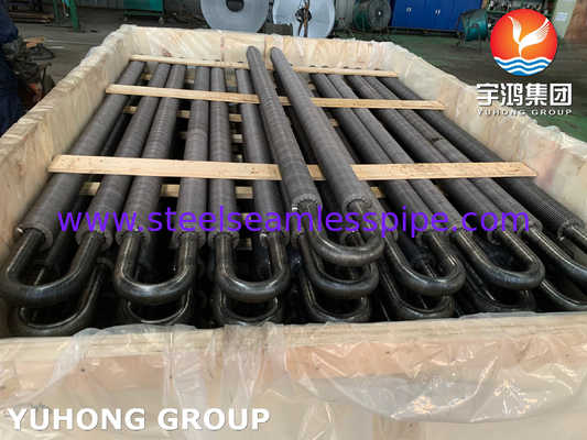 ASME SA106 GR.B لوله های سطح بلند فولاد کربن با فرکانس بالا برای اقتصاد بخش