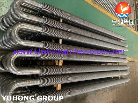 ASME SA106 GR.B لوله های سطح بلند فولاد کربن با فرکانس بالا برای اقتصاد بخش