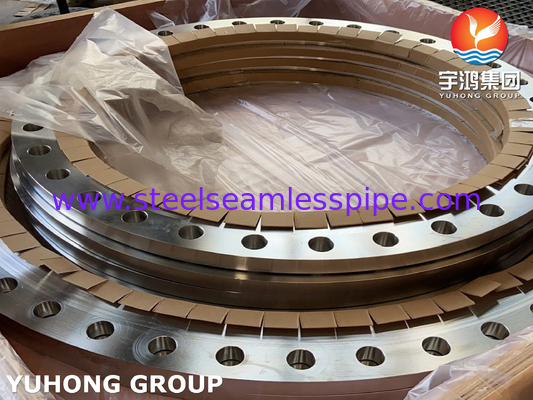 ASTM A240 F904L، UNS N08904، AWWA C207 فولاد ضد زنگ در فلنج، سطح صاف