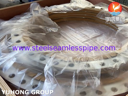 ASTM A240 F904L، UNS N08904، AWWA C207 فولاد ضد زنگ در فلنج، سطح صاف
