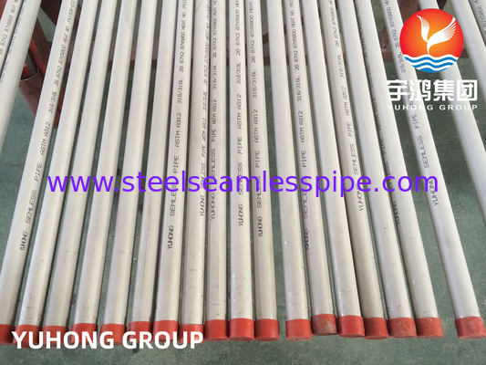 لوله بدون درز استیل ضد زنگ ASTM A312 A312M TP304 TP304L TP316 316L، اسیدشویی و آنیل شده سیستم گرمایش و سرمایش