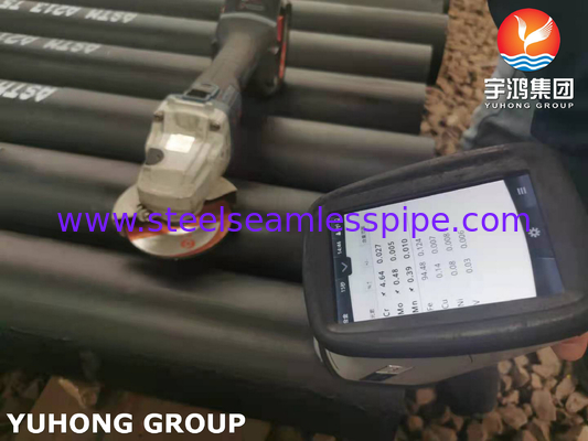 لوله بدون درز فولادی آلیاژی سوپرهیتر، ASTM A213 Gr.T5، مورد استفاده در نیروگاه