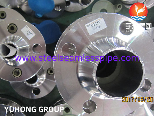 فلج فولاد آلیاژ نیکل B564 آلیاژ825 آلیاژ 625 WNRF قطر فلج کلاس 150 - 2500 قطعات مکانیکی