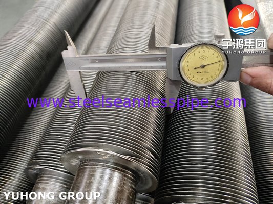 ASTM A179 لوله فولادی کربن با باله های آلومینیوم1060، لوله های فلزی نوع G