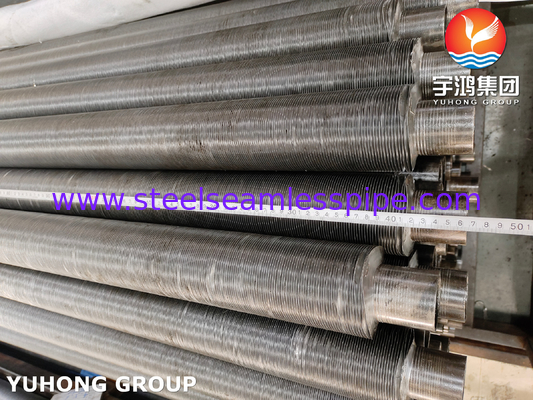 ASTM A179 لوله فولادی کربن با باله های آلومینیوم1060، لوله های فلزی نوع G