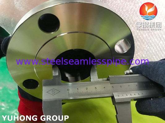ASTM A182 F60، UNS S32205، 1.4462 دو فلکس فولاد جوش گردن فلنج، چهره Rasied B16.5
