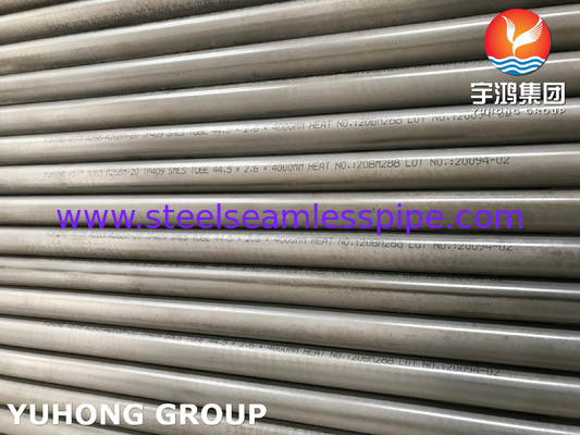 ASTM A268 لوله های فلرتیک مارتنسیتیک کتل بدون درز TP409