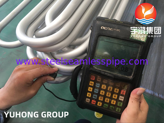ASTM B444 آلیاژ 625 (UNS N06625) لوله خم U بدون درز برای مبادله گرما