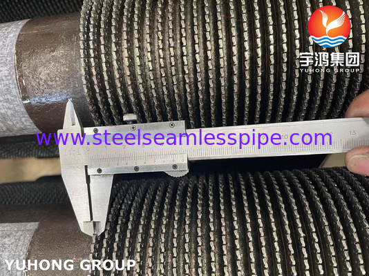 ASTM A335 Gr. P9 لوله های فولادی آلیاژ با باله های 11Cr ، لوله های باله های میله دار برای کوره های آتش