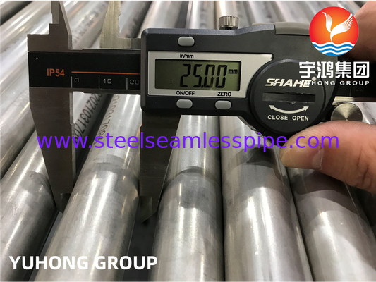 ASME SB622 N06022 لوله فولادی آلیاژ نیکل C22 استیللو