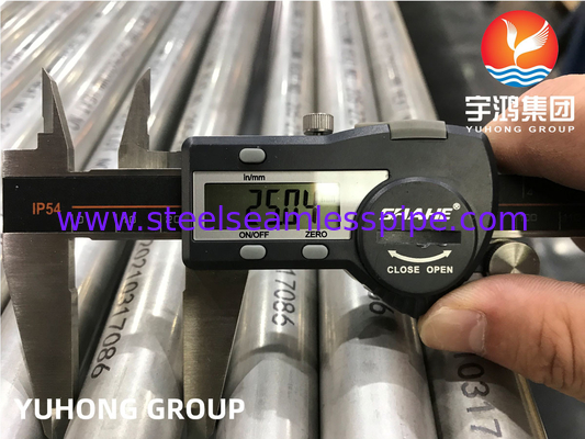 ASME SB622 N06022 لوله فولادی آلیاژ نیکل C22 استیللو