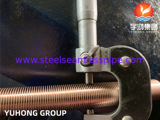 ASTM B111 C70600 O61 لوله کم بال برای مبادله گرما