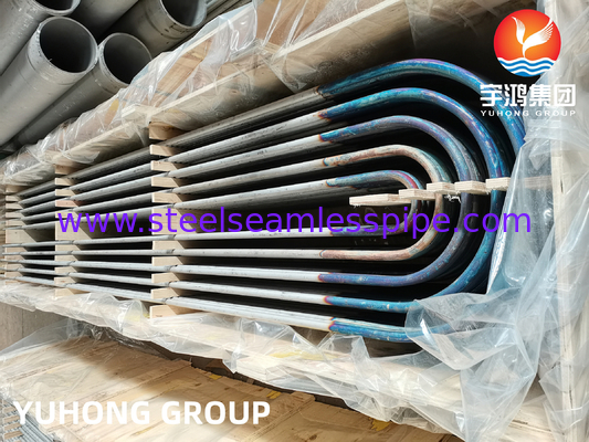ASME SA213 TP316L لوله خم U فولاد ضد زنگ برای مبادله گرما و دیگ