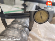 لوله های راه راه فولاد ضد زنگ برای مبدل های حرارتی لوله بدون درز ASTM A213