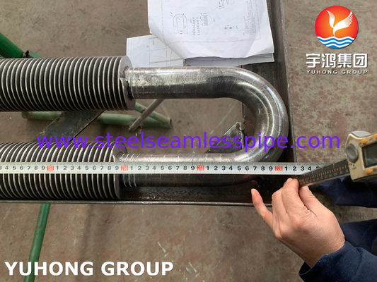 ASTM A106 HF Welding Gr. B Carbon Steel U Bend Fin Tube برای مبادله گرما