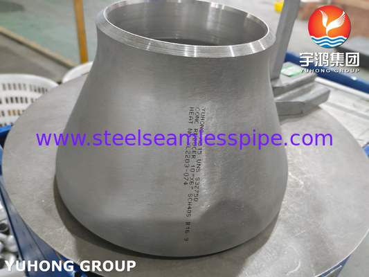 اتصالات لوله فولادی سوپر دوبلکس ASTM A815 UNS S32750 کاهش دهنده  2507