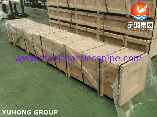 ASME SB111 CuZn20Al2 / CZ110 / UNS C68700 لوله بدون درز آلومینیومی مس