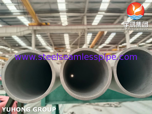 ASTM A790 S31803, S32750, S32205, S31254 لوله های فولادی دوگانه برای کاربردهای صنعتی