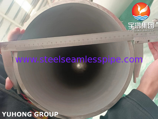 ASTM A790 S31803, S32750, S32205, S31254 لوله های فولادی دوگانه برای کاربردهای صنعتی
