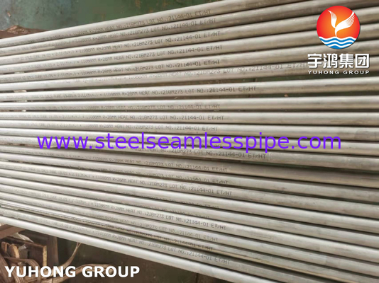 ASTM A213 (ASME SA213) TP444 لوله بدون درز از فولاد ضد زنگ برای مبادله گرما