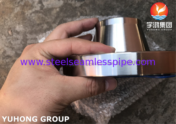 فلج های فولادی سوپر دوپلکس ASTM A182 F53, UNS S32750 فلج گردن جوش, RF, FF, B16.5