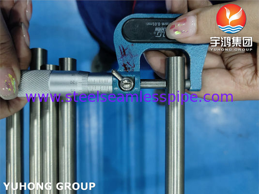 ASTM B622 UNS N10276 2.4819 Hastelloy C276 لوله لوله بدون درز آلیاژ نیکل