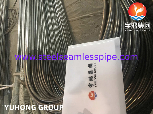 لوله مبدل حرارتی U شکل استیل ضد زنگ ASME SA249 TP316L